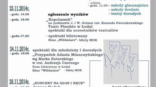 TOMASZOWSKIE ŚWIĘTO TEATRU JUŻ ZA CHWILĘ