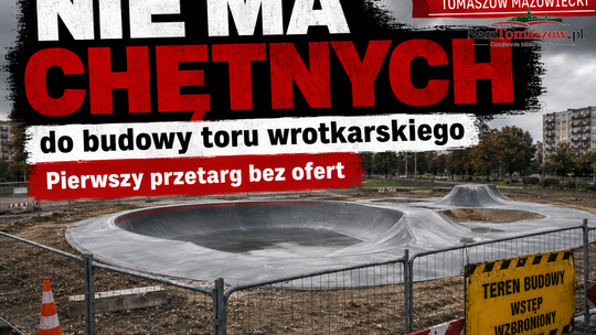 Tor wrotkarski na Niebrowie utknął przed startem. Pierwszy przetarg bez ani jednej oferty