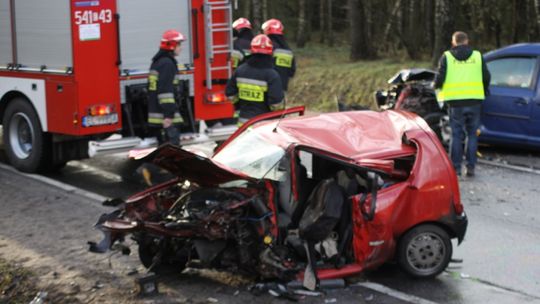 Tragiczny finał wypadku. Kierowca Fiata nie żyje