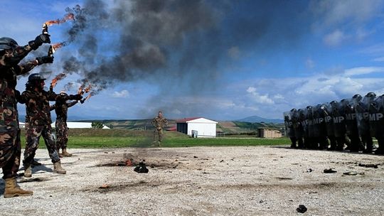 Trening fire phobia