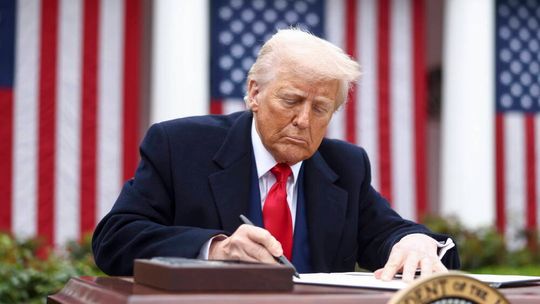 Trump ogłosił wyższe cła na towary z całego świata, w tym 20 proc. na import z UE