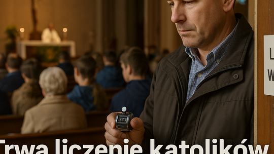 Trwa liczenie katolików podczas niedzielnych praktyk religijnych