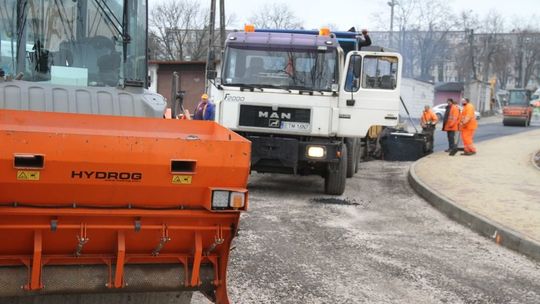 Trwa modernizacja ulicy Borek