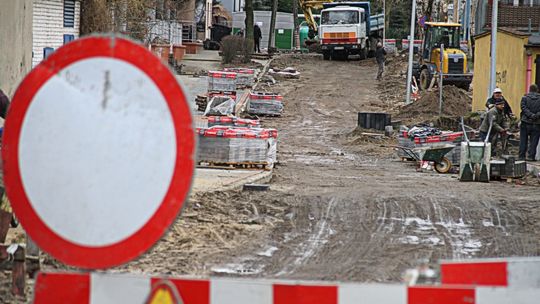 Trwa przebudowa ul. Armii Krajowej