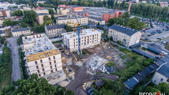 Trwają prace przy budowie Mieszkań TM Plus