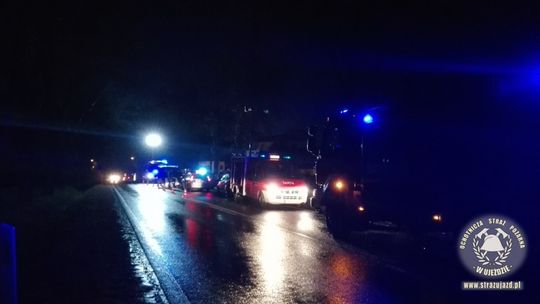 Trzy osoby w szpitalu, bo było za szybko