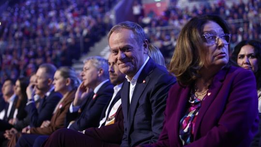 Tusk: jesteśmy tu, by powiedzieć, że kandydatem KO na prezydenta jest Rafał Trzaskowski