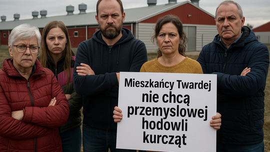 Twarda kontra dla kurczaków. Mieszkańcy: „To już nie wieś rolnicza, tylko domy ludzi”