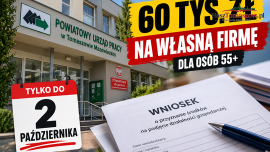 Tylko 60 tys. zł na własny biznes dla bezrobotnych 55+. Ilu osobom wystarczy?