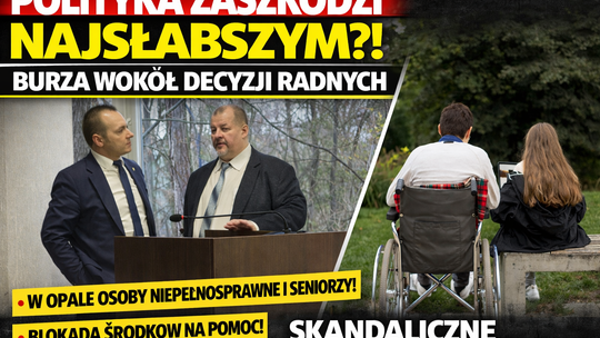 Tytuł: Polityczna gra kosztem najsłabszych? Burza wokół decyzji radnych