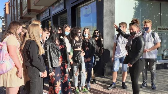 Uczniowie ZSP nr 8 w Ubedzie