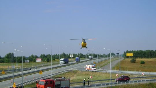 Uderzył w barierki