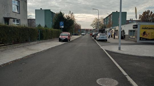 Ulica Leona Witolda Maya już skończona. Kosztowała 2,5 miliona złotych