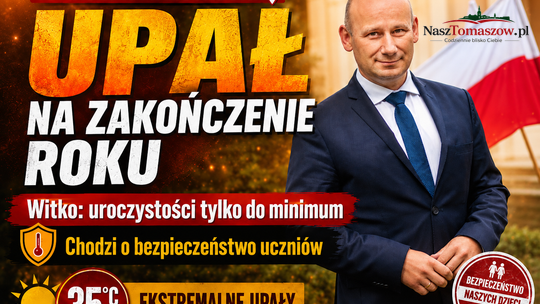 Upał zamiast akademii. Prezydent apeluje: zakończenia roku szkolnego tylko w niezbędnym minimum