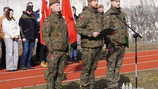 Uroczyste mianowanie na pierwszy stopień podoficerski w 9ŁBOT