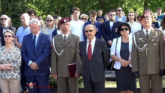 Uroczystość z okazji 73.  rocznicy zakończenia II wojny światowej