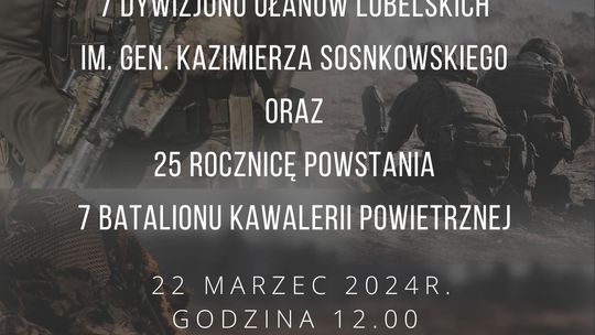 Uroczystości w tomaszowskiej jednostce