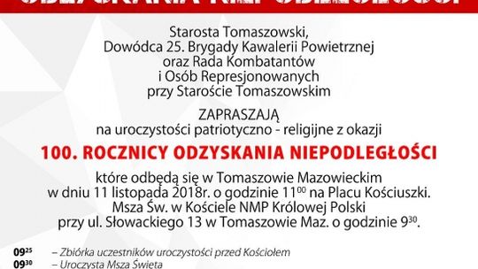Utrudnienia w ruchu w związku uroczystościami 11 listopada 2018