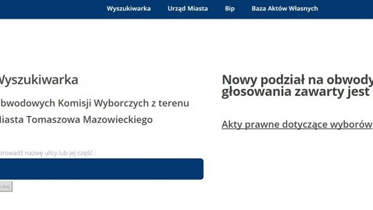 Uwaga! Ważny komunikat wyborczy
