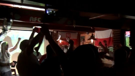 (video) Polska - Szwajcaria: Jak bawili się Tomaszowianie?