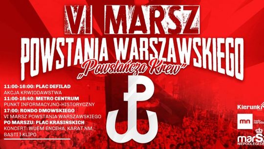 (VIDEO) VI Marsz Powstania Warszawskiego