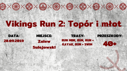 Vikings Run - legendarny bieg z przeszkodami odbędzie się już 28 września!