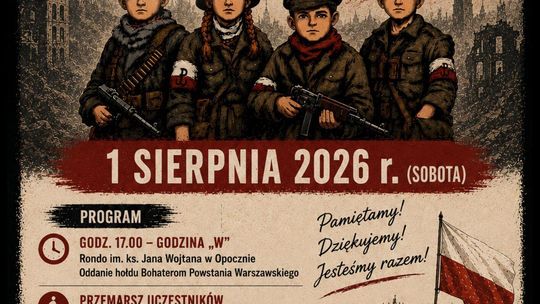 W Opocznie znów zabrzmią pieśni powstańcze. Mieszkańcy spotkają się 1 sierpnia