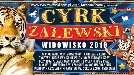 W poniedziałek jedno przedstawienie Cyrku Zalewski