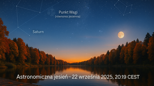 W poniedziałek pierwszy dzień astronomicznej jesieni