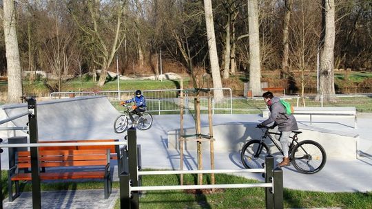 W sąsiedztwie parku Bulwary powstał skatepark