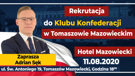 W Tomaszowie powstaje Klub KONFEDERACJI