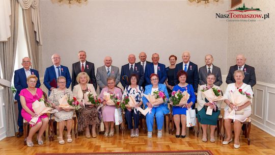 W Tomaszowie świętowali Złote, Platynowe i Diamentowe Gody