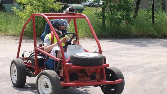 W ZSP nr 3 zbudowali pojazd "BUGGY"