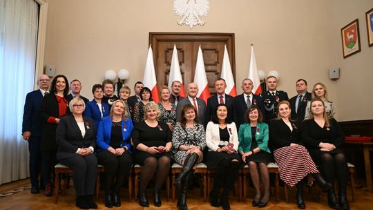 Wacława Bąk odznaczona Srebrnym Krzyżem Zasługi
