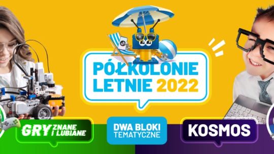 Wakacje w mieście? Postaw na półkolonie z robotami i innymi atrakcjami!