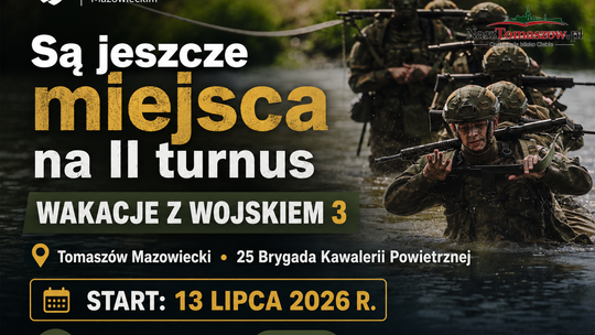 Wakacje w mundurze. W Tomaszowie Mazowieckim rusza program „Wakacje z Wojskiem 3”