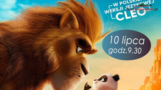 Wakacyjne kino dla dzieci. „Panda i afrykańska banda” już 10 lipca