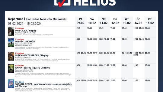 Walentynkowe premiery w kinach Helios