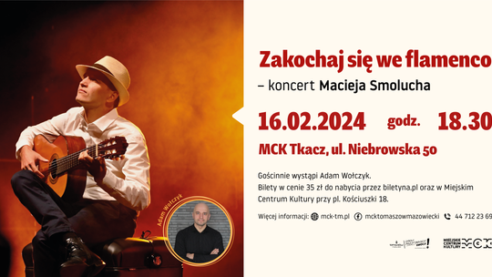 Walentynkowy koncert Macieja Smolucha