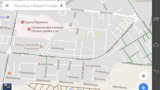 Wandy Panfil już na Google Maps