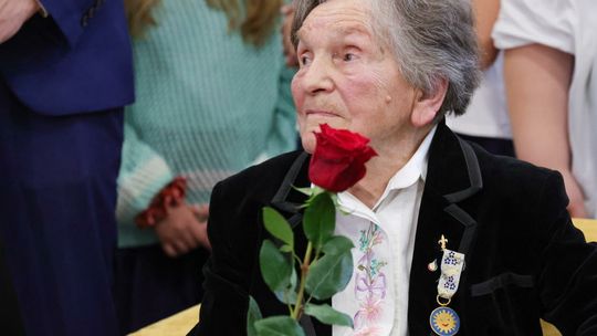 Warszawa: Wanda Traczyk-Stawska otrzymała Order Uśmiechu