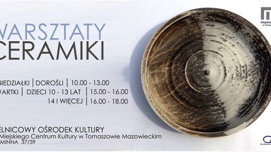 Warsztaty ceramiki w DOK-u