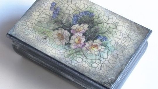 Warsztaty decoupage'u - temat szkatułka