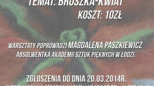 Warsztaty FILCOWANIA NA SUCHO w DOK