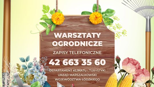 Warsztaty ogrodnicze dla każdego!