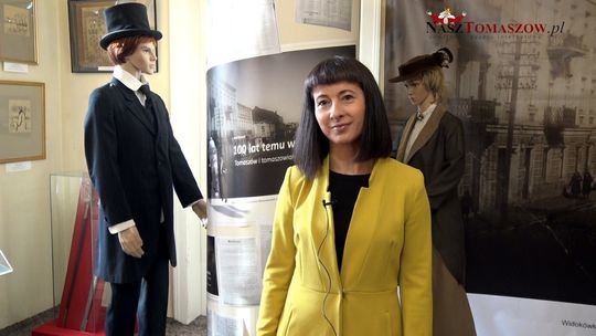 Wernisaż wystawy "100 lat temu w Tomaszowie" w tomaszowskim muzeum