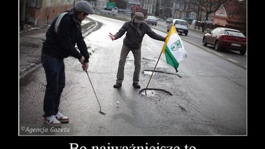 Weźmy dziury na wesoło