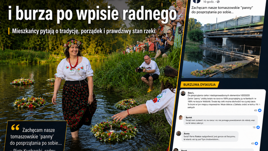 Wianki na Wolbórce, polityczna szpilka i rzeka, która naprawdę woła o pomoc
