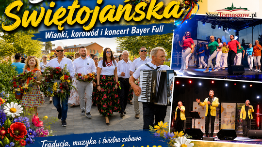 Wianki popłynęły Wolbórką. Biesiada Świętojańska połączyła tradycję, muzykę i rodzinną zabawę