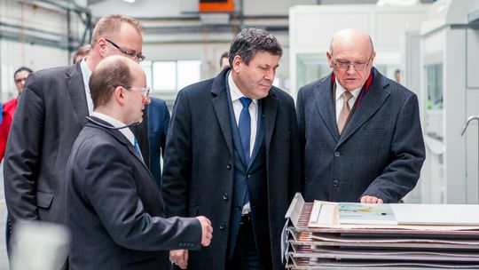 Wicepremier Piechociński z wizytą w Grupie Paradyż